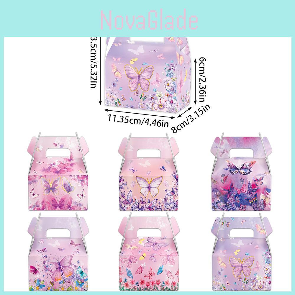 Butterfly Gift Handheld Paper Box For Party Decorations With Paper Material Ideal For Valentines Day