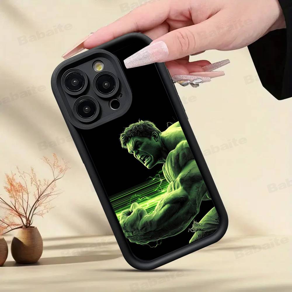 

Superhero H-Hulk Phone Case For IPhone 17 16 15 14 13 Pro Max Plus 12 11 Cover iPhone 12pro max