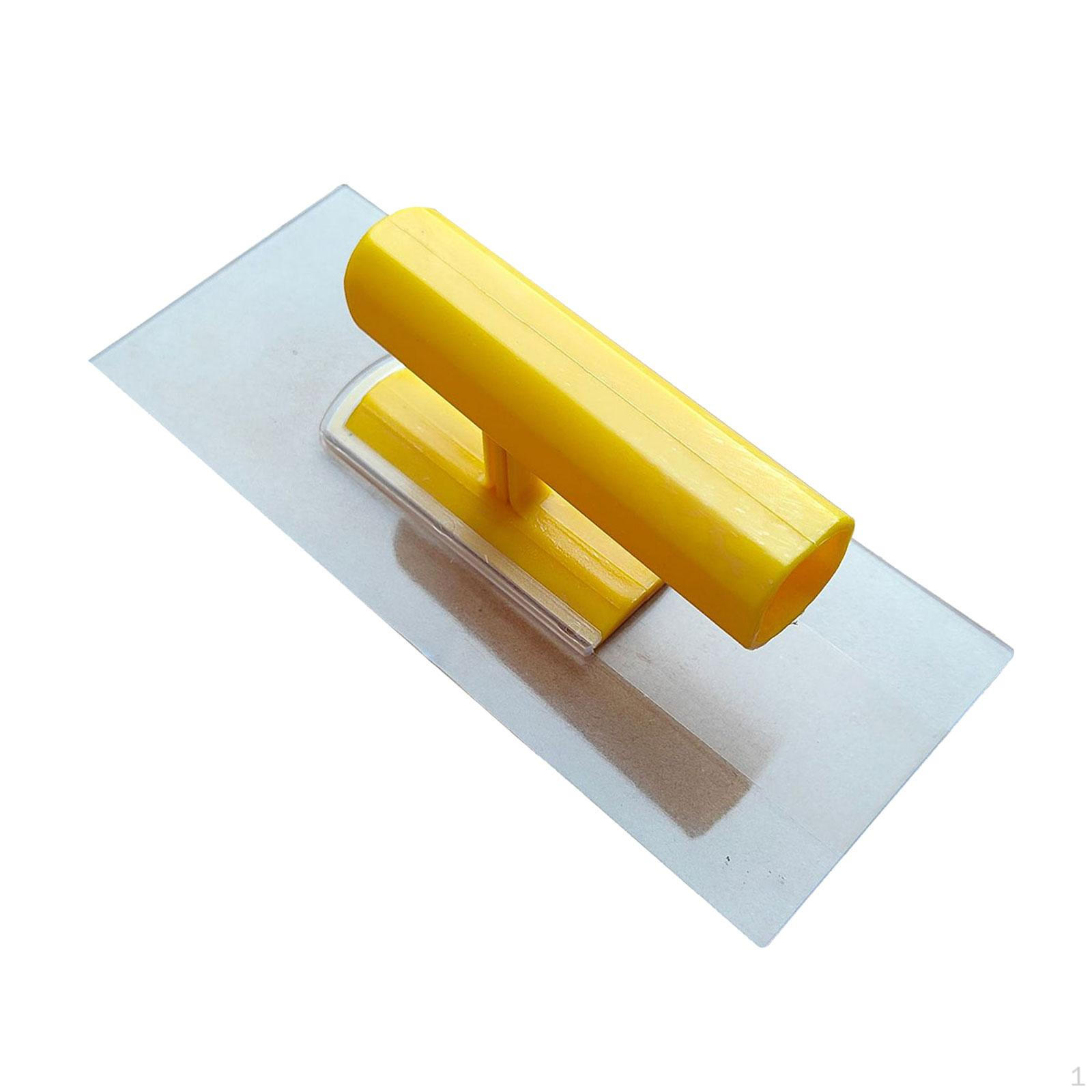 

Drywall Finishing Trowel, Plastering Trowel for , Slab Lining, жовтий