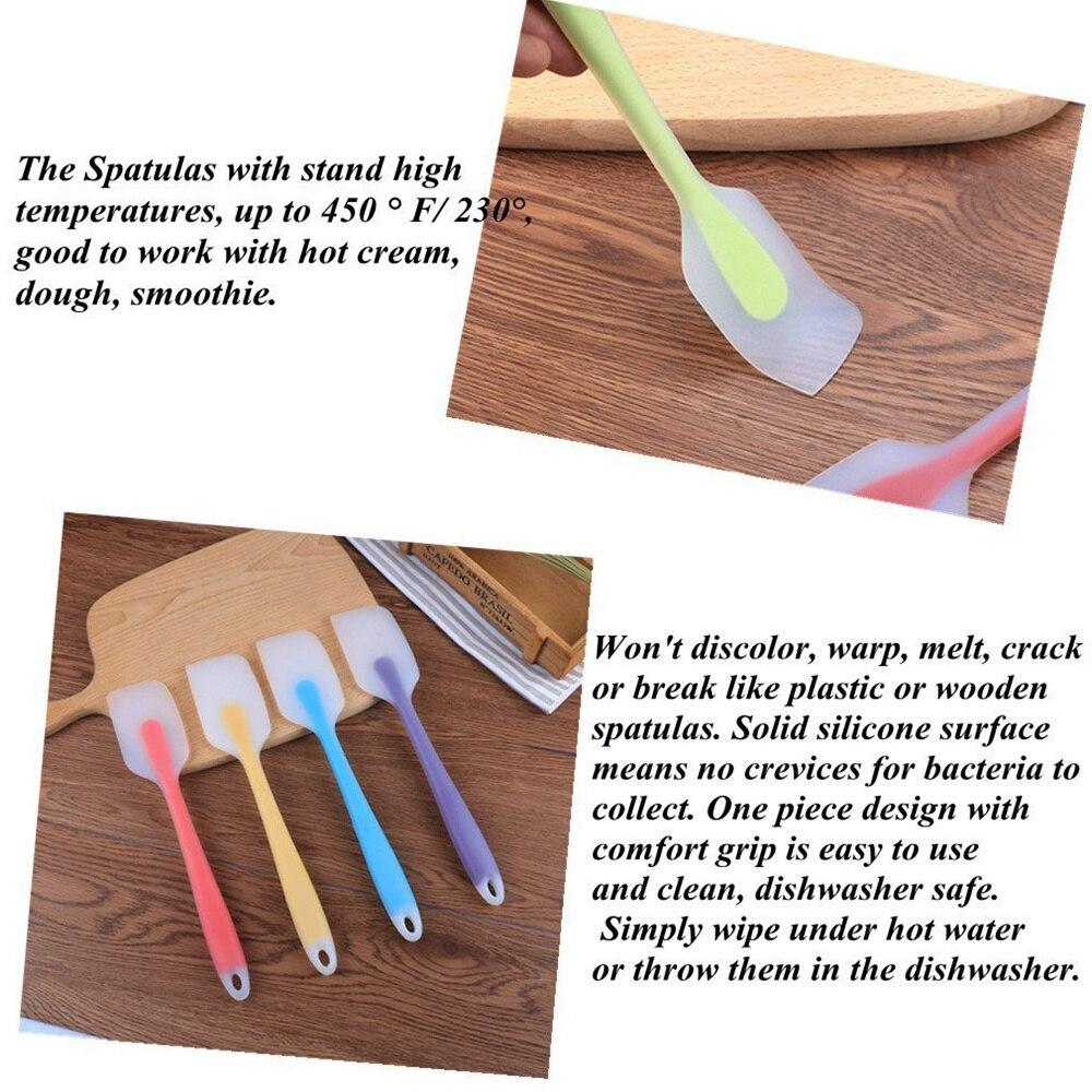 Varmebestandig silikonspatel For baking av pannekaker Spatel Matlaging Omeletter Kjøkkenutstyr Gummi Wide Turner