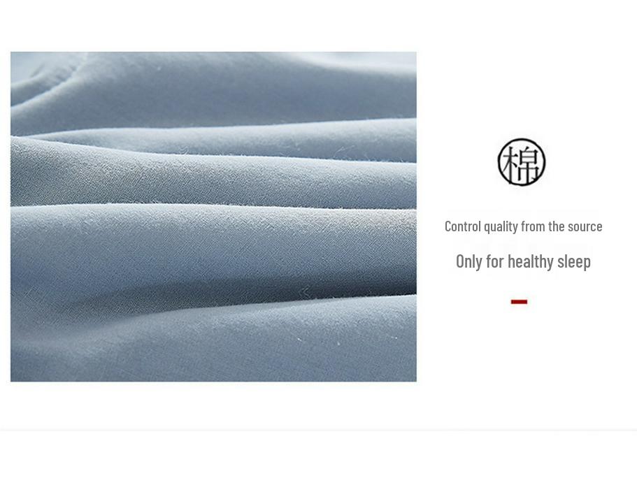 Cotton Solid Color Summer Quilt - Lightweight & Breathable for Dorms and Homes