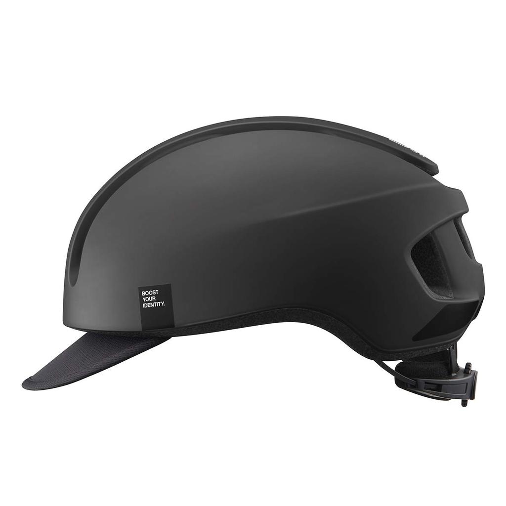 KABUTO Bicycle Canvas Urban Magnetic Matte Helmet, MG, Buckle, Color Black, Size M/L (57-59cm)