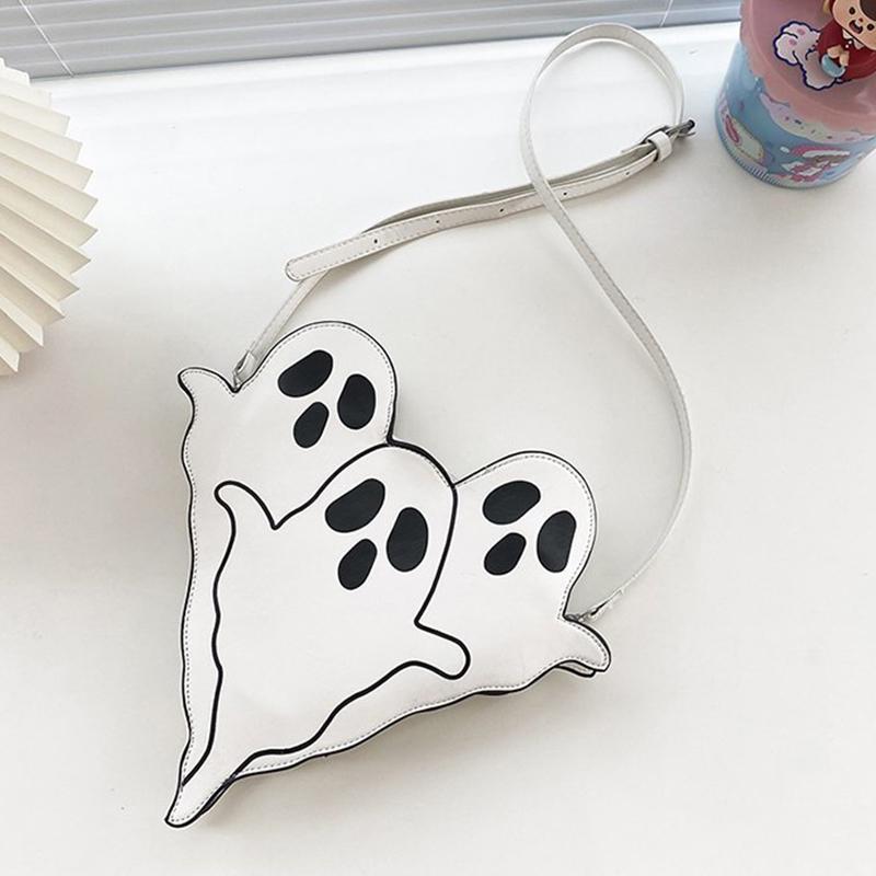 Goth Gothic Ghost Crossbody Bag For Women Funny Shoulder Bags Vintage Lovely Devil Boxt Purse and Small Handbags ARI