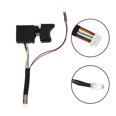 Interruttore di Velocità Accessori per Chiave Elettrica Brushless Per 2106/161/169 con Luce
