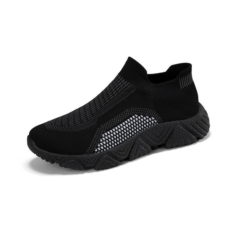Summer and Autumn New Couple Sports Shoes Men's Low-top Socks Shoes One-pedal Women's Casual Running Shoes Trendy Shoes