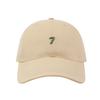 New Three Dimensional Embroidered Number 7 Baseball Hat for Women Showing Their Faces Elementary School Couples Versatile Baseball Cap