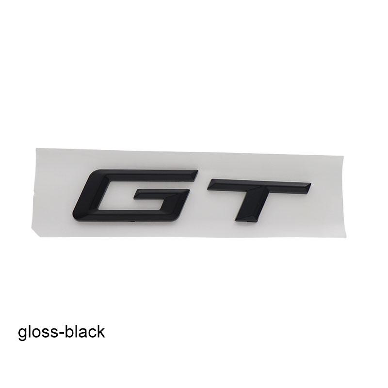 3D Premium GT G T for 320d E36 320 C 400 650 530 F07 F34 G32 Car Engine Hood Fender Trunk Tail Rear Decal Emblem Badge Sticker