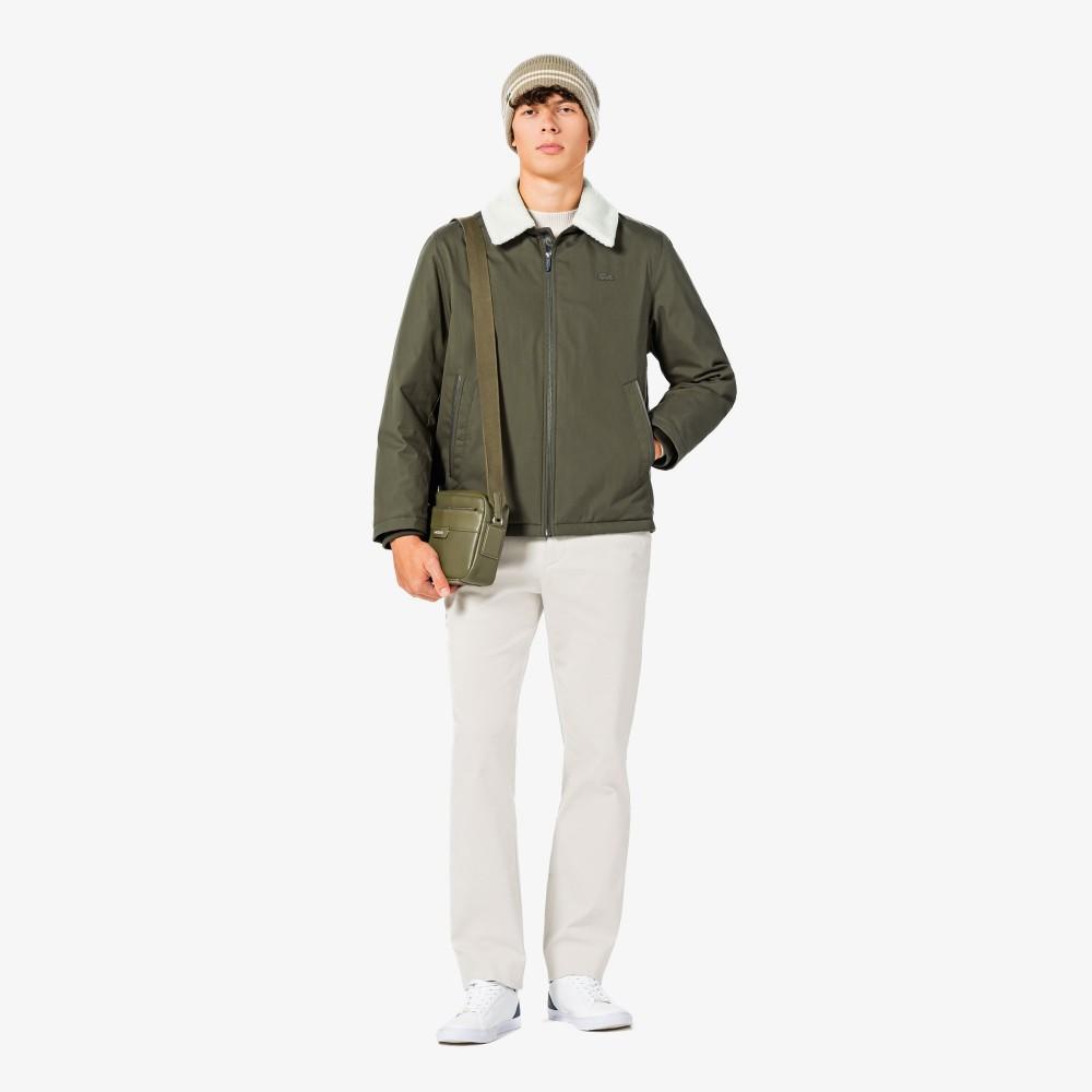 Lacoste Men's Sherpa Collar Down Jacket BH772E-55NZBC