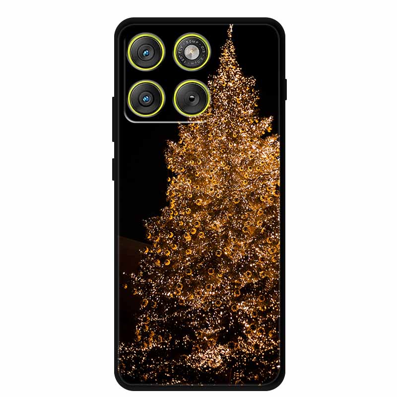 Christmas Phone Cases For Motorola Edge 70 5G Case Silicone Soft Back Cover Christmas Tree for Moto X70 Air 5G Edge70 Back Cover