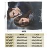 The Twilight Edward Bella  Soft Warm Blanket  Travel Plush Throw Blanket Aesthetic Couch Chair Flannel Bedspread Sofa Bed Cover