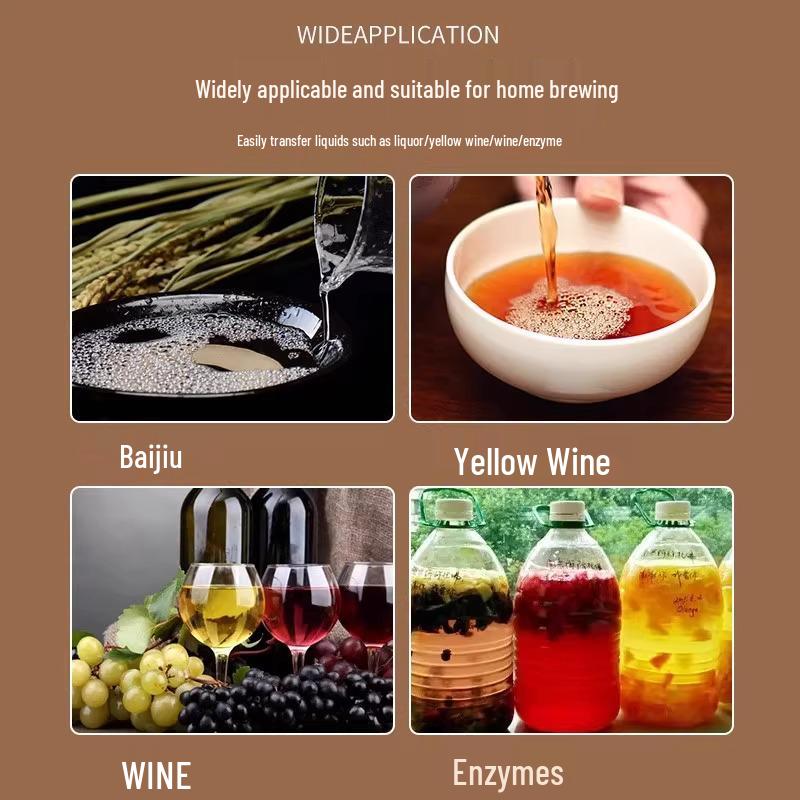 Weinprobenheber & Selbstansaugendes Siphonfilterwerkzeug