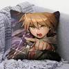 Danganronpa Game Anime  Home Sofa Cushion Covers and Aecorative Custom Pillow Covers