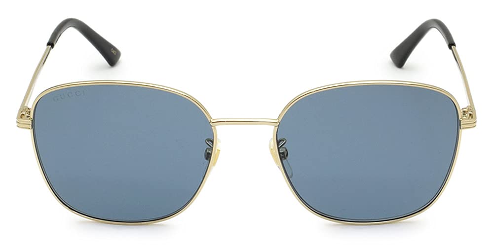 Sunglasses Unisex GG0837SK 003 Gold Blue [Gucci]