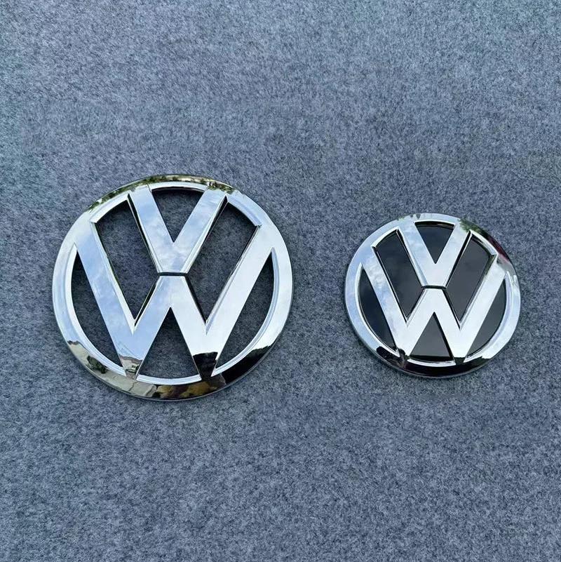 Hot Volkswagen Caravelle T6 2015-2021 ABS Gloss Black Front Grille & Trunk Logo Conversion Kit Emblems Replacement Auto Accessor