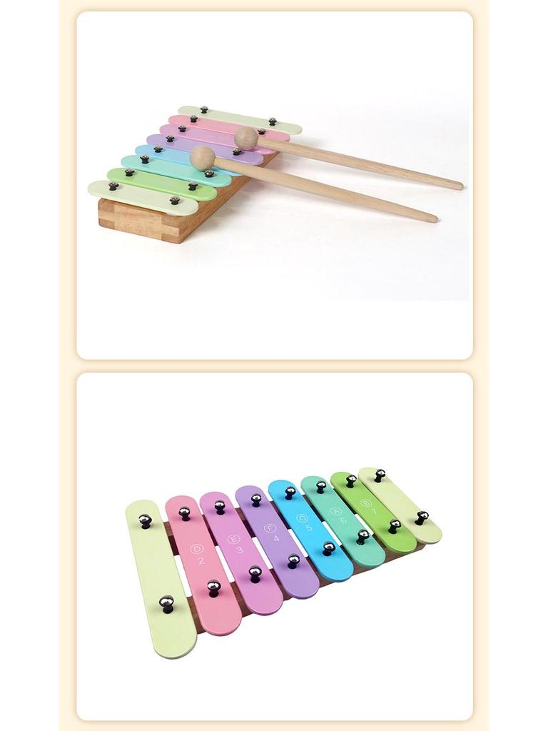 Wooden Hand-Knock Baby Xylophone: Kindergarten Orff Percussion & Sensory Integration Aid