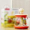 Portable Baby Pressing Jumping Ball Toy Rotating Push and Spin Carousel Activity  Boys