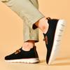 TUINANLE Herrloafers Svarta Sneakers Större Storlekar 40-50 Skor Casual Sneakers Andningsbara Nätskor