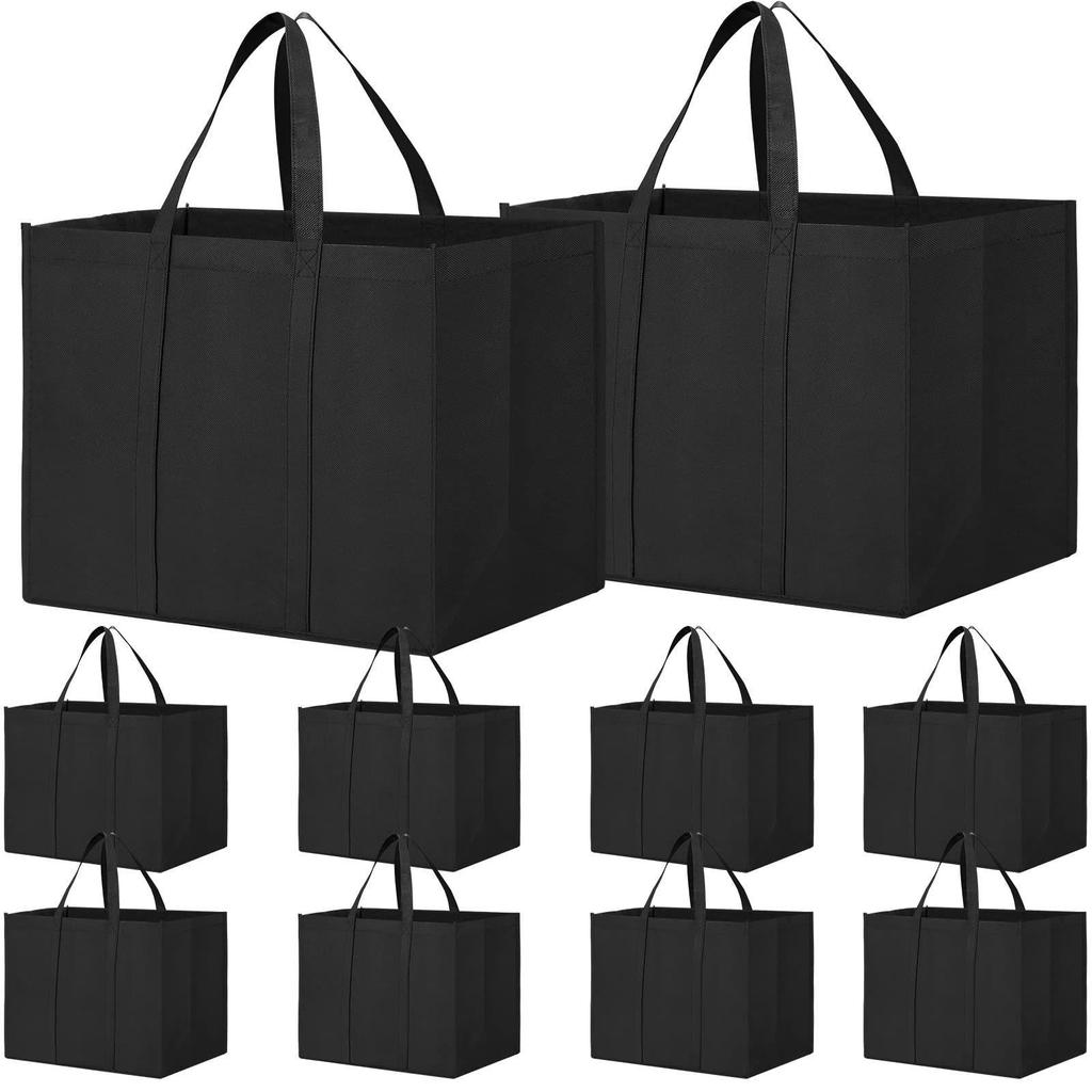 Available: Portable Non-Woven Reinforced Shopping Tote Bag