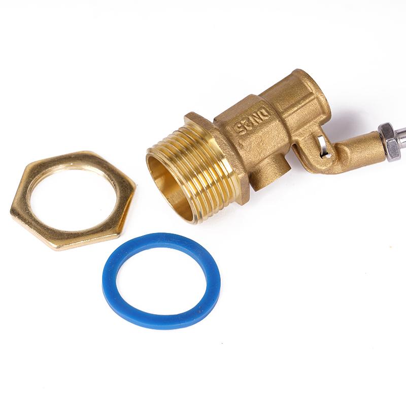 Brass Water Float Ball Valve Copper Valve Water Tank Liquid Level Control Toilet Valve for Industry 1/2" 3/4 " 1"