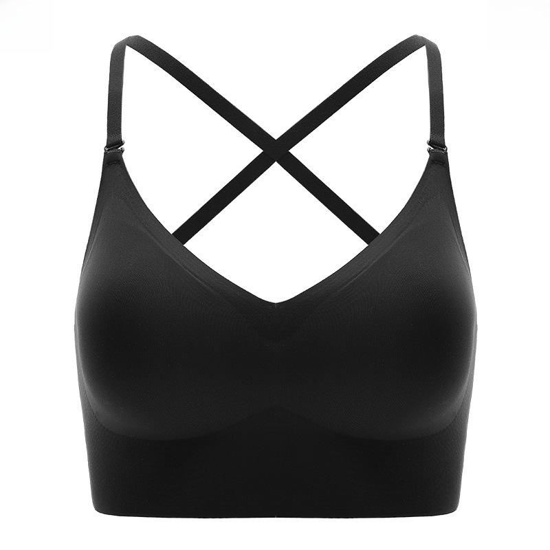 2022 Hot Style Seamless U-Back Women’s Vest Bra - Padded, Gathered for Small Bust, Backless One-Piece.