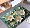 Printed household floor mats, bathroom absorbent floor mats, bedroom living room door mats, home decoration carpets