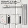 Automatic Door Closing Hinges Sturdy Stainless Steel Safety Spring Door Closer Easy Installation for Hinged Door