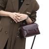 Korean Retro Leather Mailman Bag for Women, Spring and Summer Top Layer Leather Midbag, Single-shoulder Crossbody Bag for Women