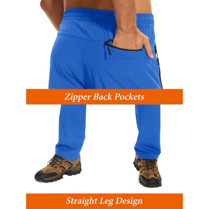 Men's Quick-drying Thin Section Casual Pants Waterproof Elastic Moisture Wicking Outdoor Comfortable Fashion Sports Pants
