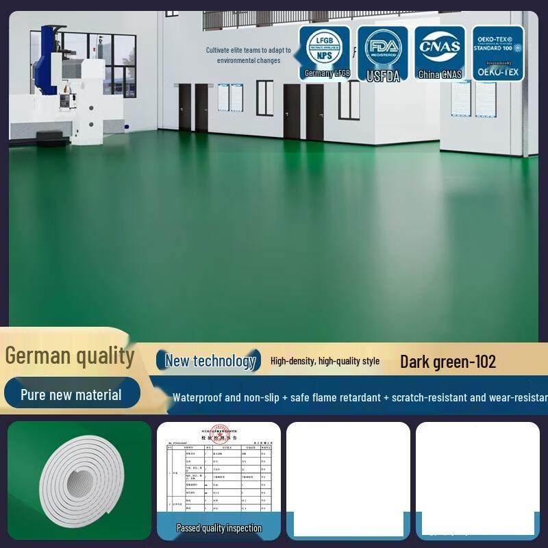 HANDUNYOU 2.0mm Thickened Waterproof PVC Flooring