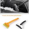 2-in-1 Car Snow Removal Tool: Shovel, Brush, and Scraper for Winter Defrosting