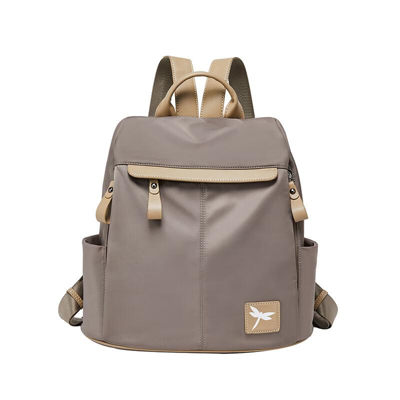 

RED DRAGONFLY Handbag, Women s Backpack, Large Capacity Travel Tote Bag, Gray сірий колір