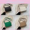 Sac Carré Mini Tendance Style Rue en PU Sacoche Élégante à Bandoulière Unique Parfait Pour le Quotidien en Diverses Couleurs