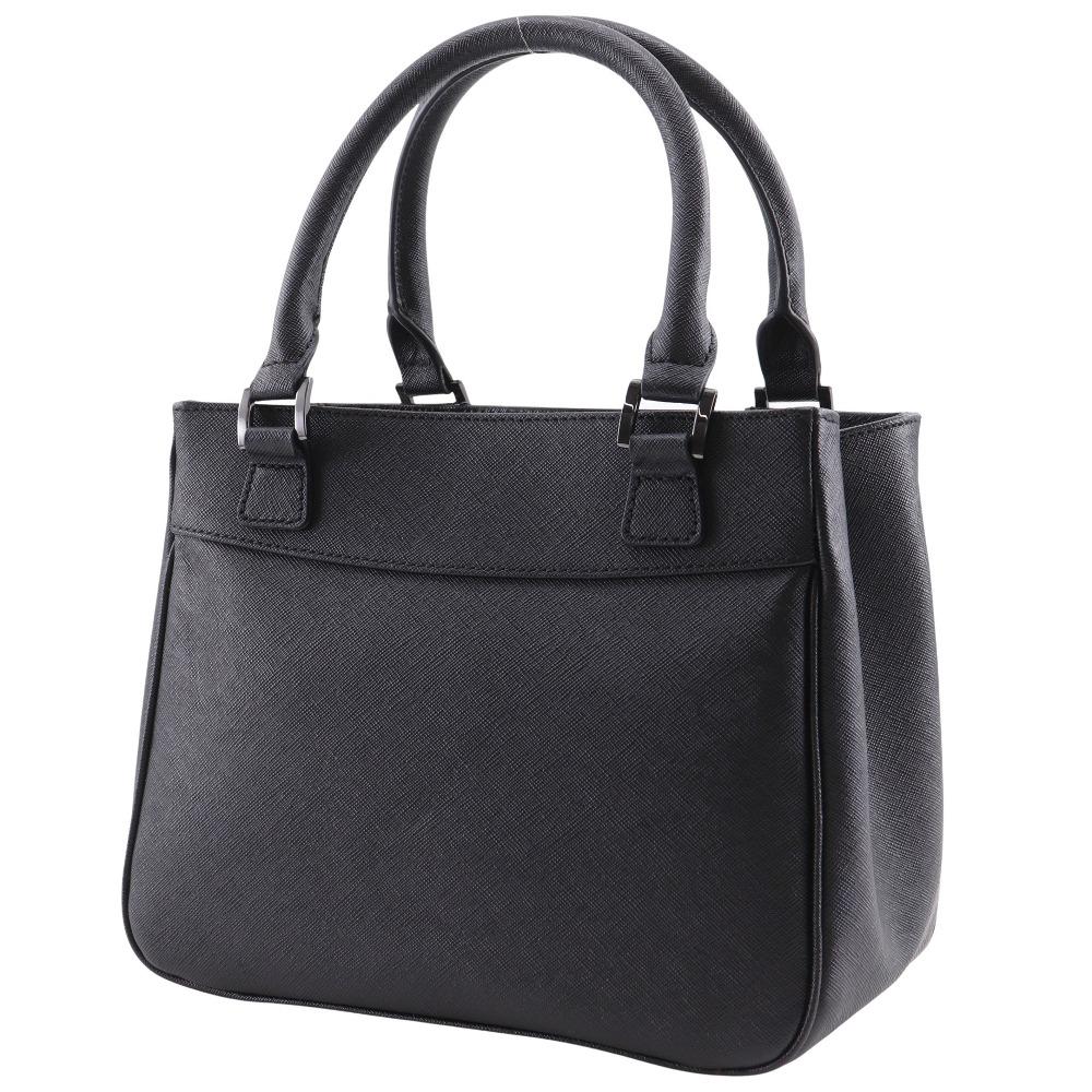 HAMANO Pot-au-feu Mini Tote Bag Handbag Black Cowhide Women Used