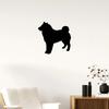 Panneau Mural Métallique Shiba Inu – Silhouette De Chien, Décoration Murale Élégante, Et Décor Métallique Pour Mur