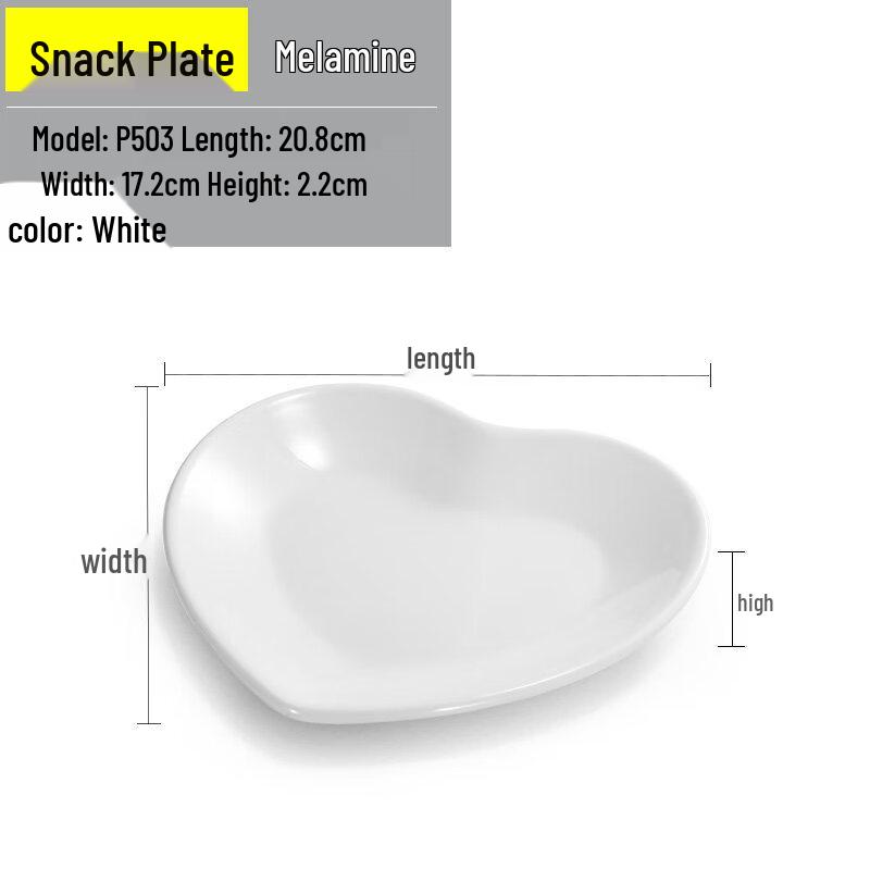 Japanese Style Melamine Divided Snack Plate