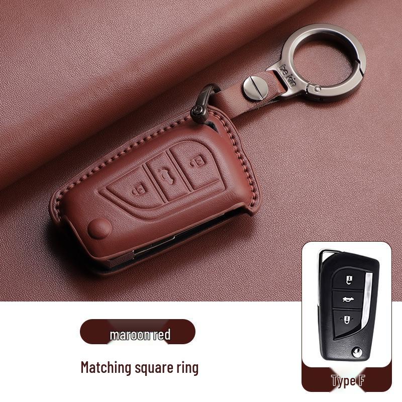 Toyota Wildlander/C-HR/Camry Alcantara Leather 3D Key Case Cover
