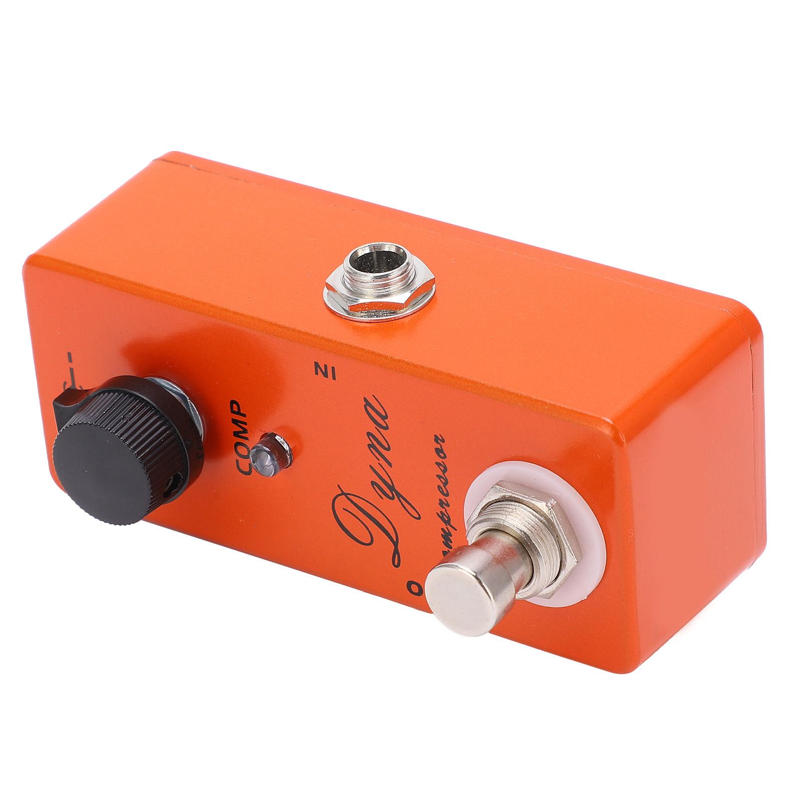 

Guitar Effect Pedal Compressor MXR True Bypass Portable Adjustable Instrument Accessory