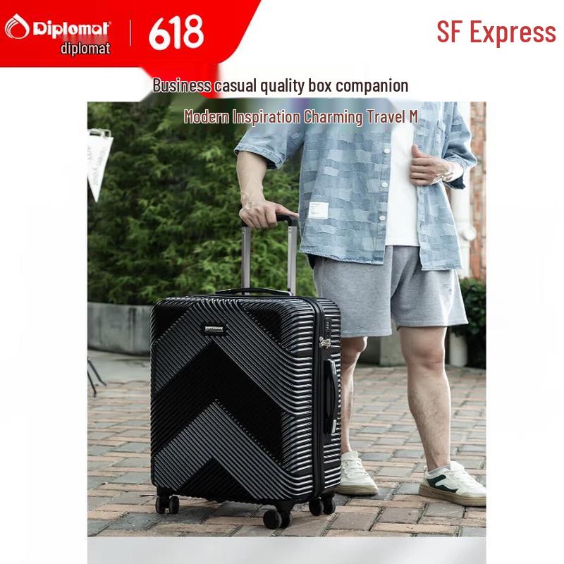 Diplomat DS-1302 Hardside PC Carry-On Luggage 20 inches