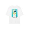 Fila Embroidered Logo Crew Neck Sports Short Sleeve T-Shirt Women Tops White F11W133195F-WT