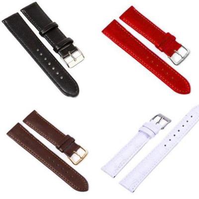 Uhrenarmband aus Leder, 10 mm, 12 mm, 14 mm, 16 mm, 18 mm, 20 mm, 22 mm, 24 mm, Uhrenarmbänder