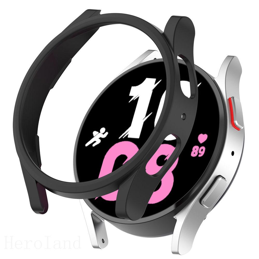 Hohle PC-Schutzhülle für Samsung Galaxy Watch 5 pro 45mm 40mm 44mm Rahmen Hartschale Druck Schutzhülle Hüllen Bumper