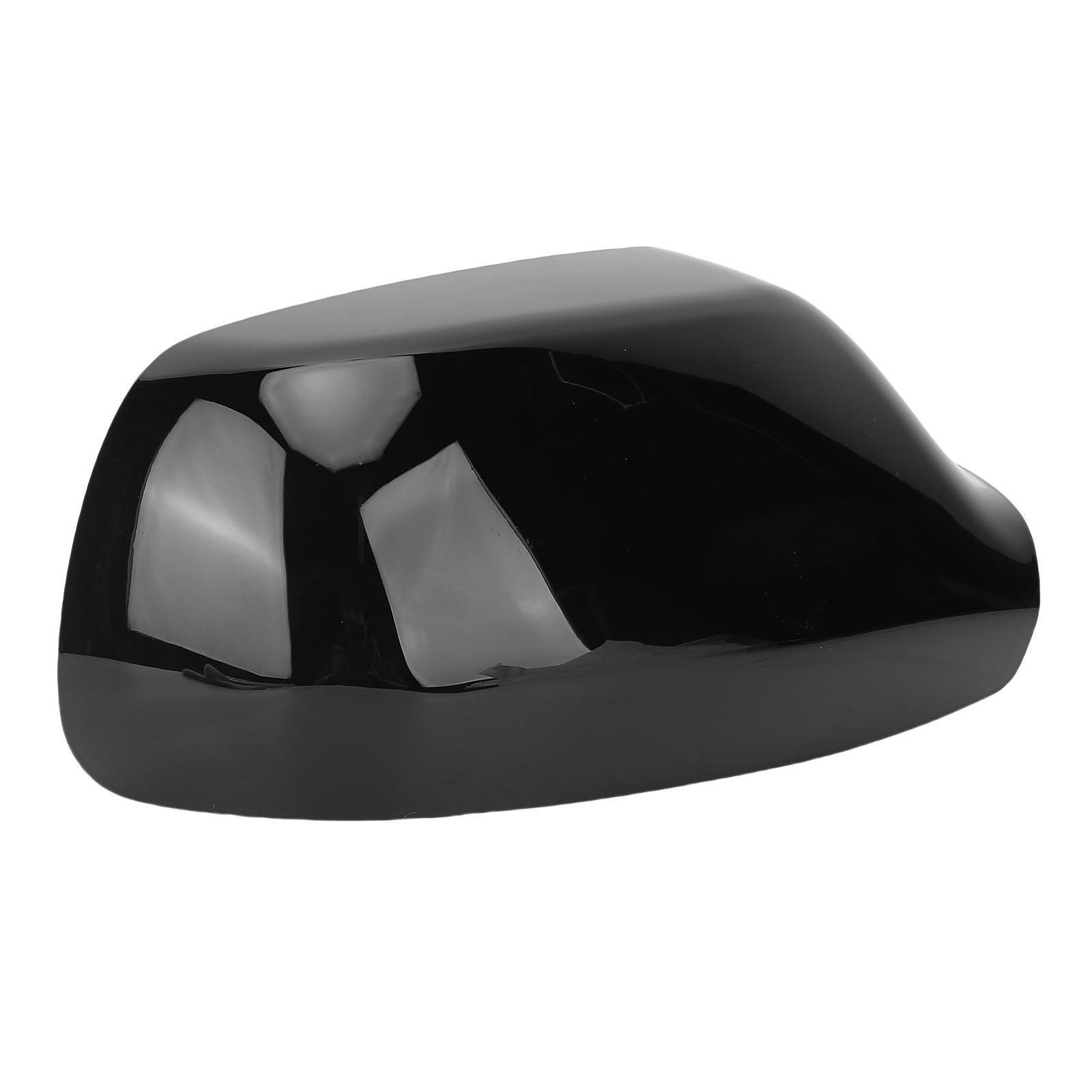 

Rearview Mirror Cap Bright Black Shockproof Scratch Proof Exterior Door Side Mirror Covers Left Right