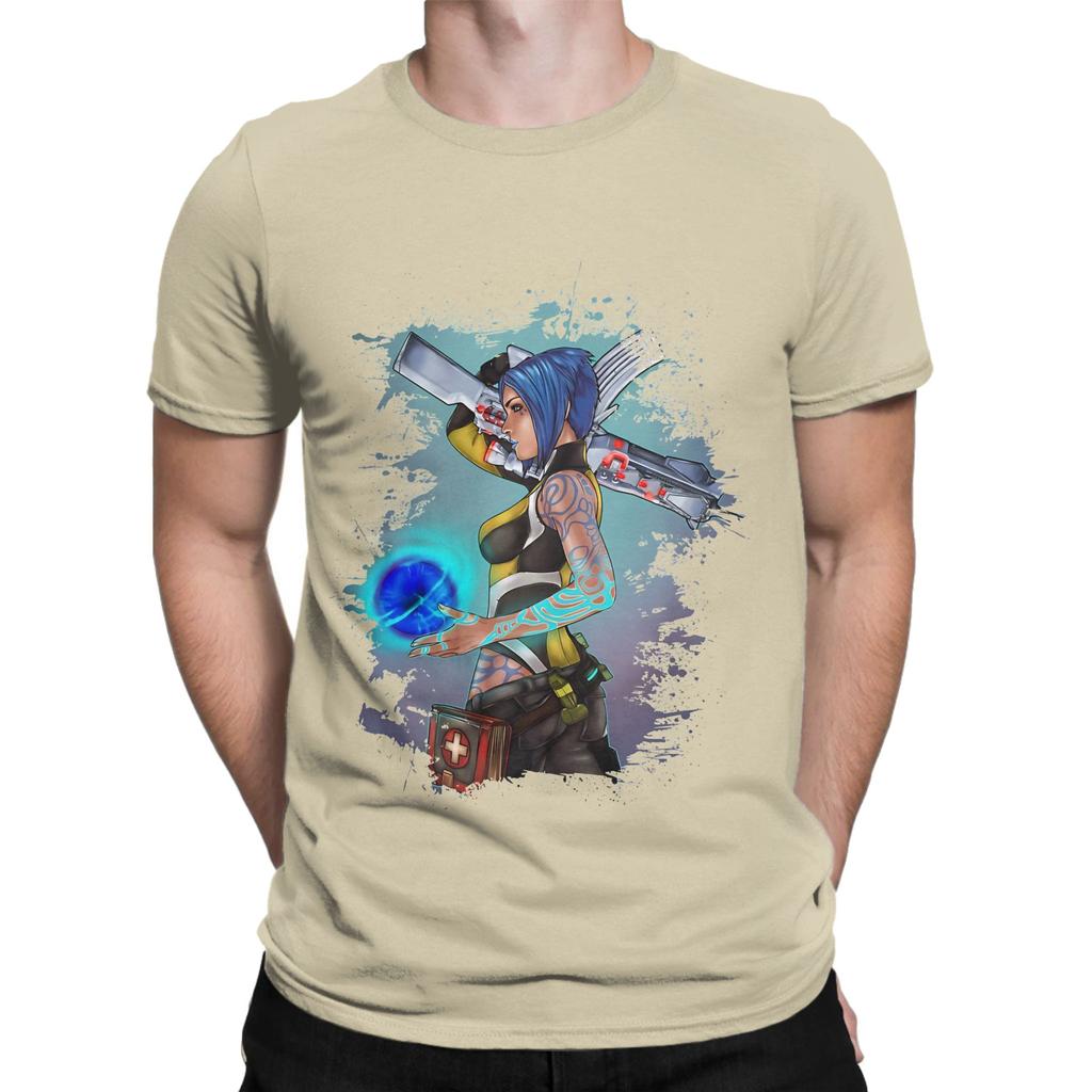 bBorderlands the Siren Splatter Tee Graphic 100 Cotton TShirt bBorderlands Tops Tees For Unisex