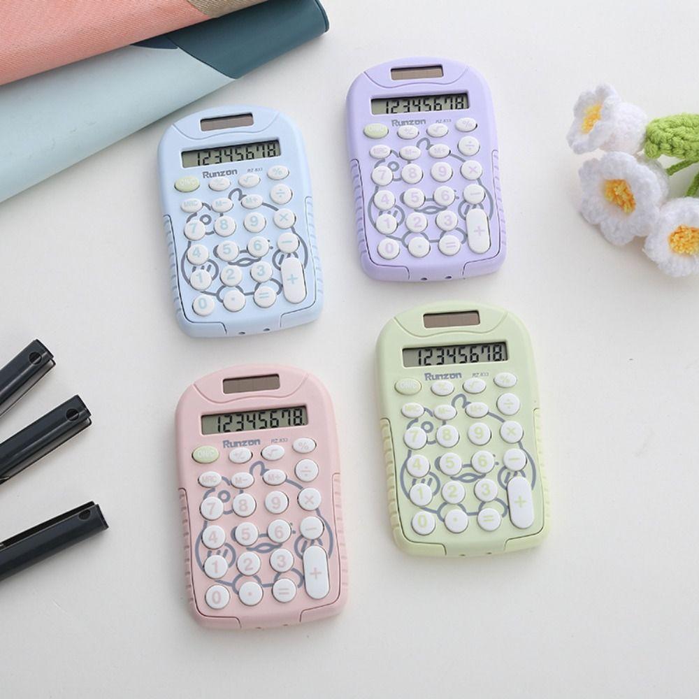 Calcolatrice da Tastiera a 8 Cifre Mini Calcolatrici Matematiche Calcolatrice Elettronica Cancelleria per Studenti
