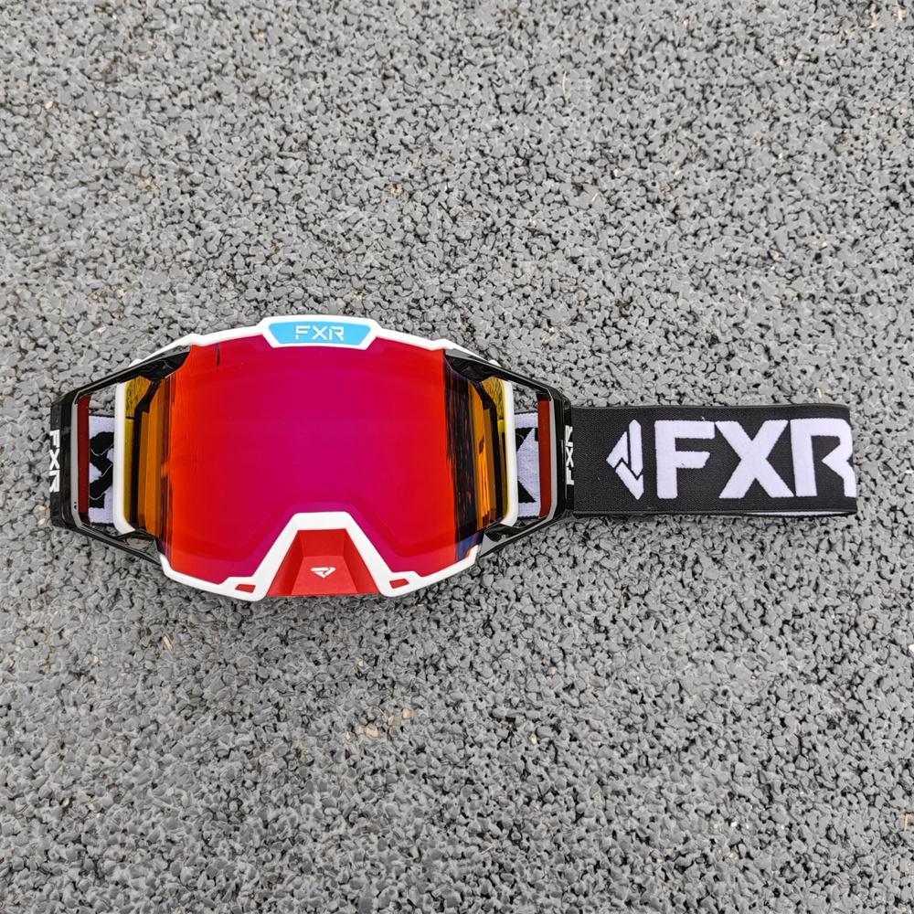 FXR Motorcycle Glasses Motocross Goggles MX Off-road Glasses Men Windproof ATV Cycling HD Mirrored Lens Cycling Moto Glasses