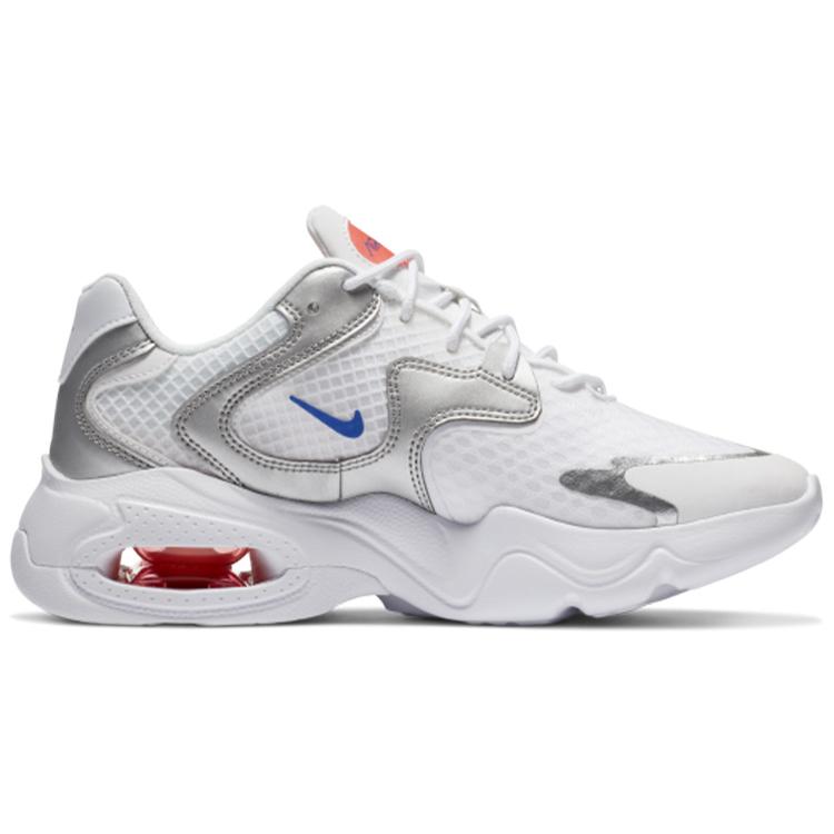 New Nike Air Max 2X 'White Metallic Silver' Women's CK2947-102