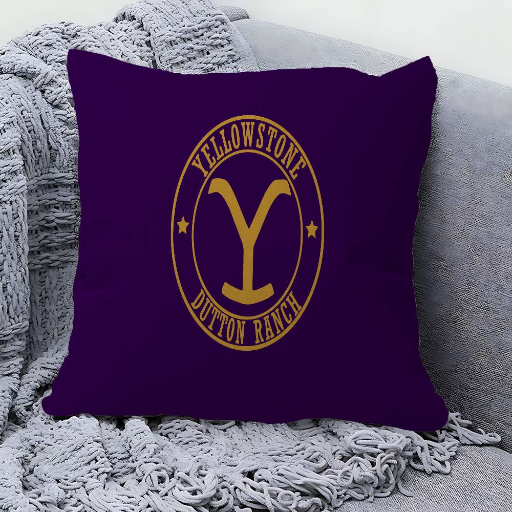 Y-YellowstoneS pillow cover sofa cushion cover home room decoration children gift