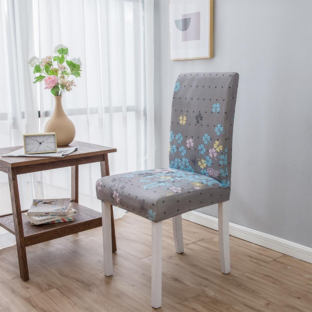 Chair Cover Full Set Dining Chair Covers Washable Stretchable Universal Fit for Home Office Restaurant