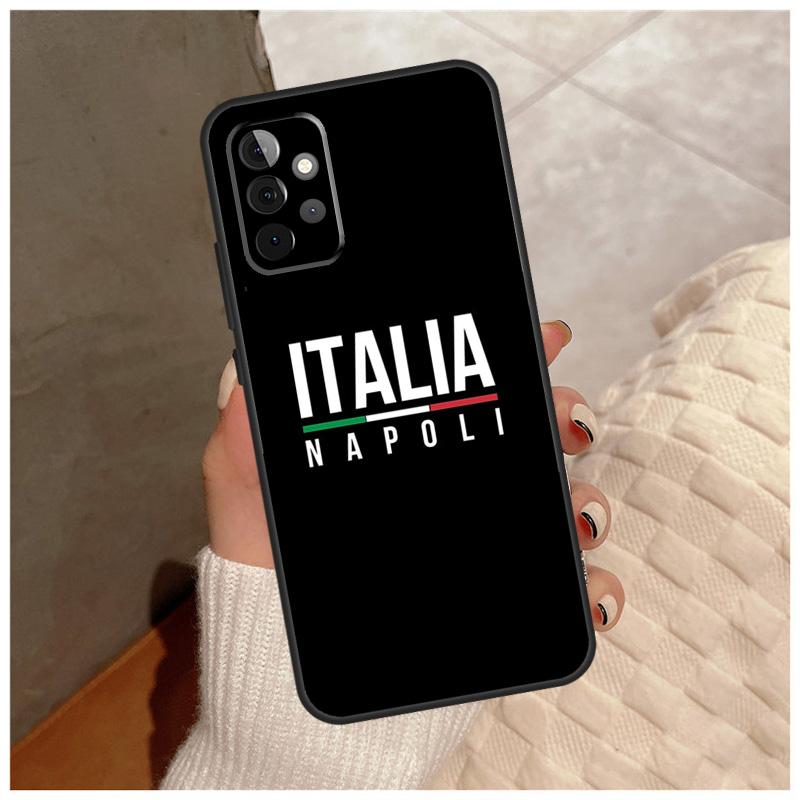 Cover Bandiera Italia per Samsung Galaxy A15 A35 A55 A32 A12 A22 A52 A06 A54 A34 A14 A56 A36 A26 A16 A13 A53