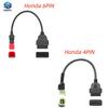 Câble OBD2 Pour Moto Honda 4 Broches 6 Broches Vers Câble OBDII 16 Broches Câble De Prise 4 Broches/6 Broches Câble D'extension De Diagnostic De Moto